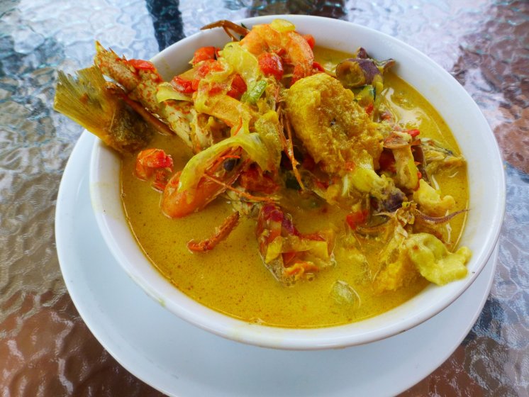 Tapado - famous Garifuna coconut seafood soup